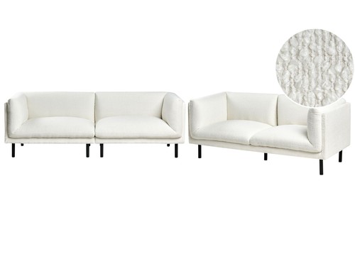 Sofa set bouclé stoff - sofa,