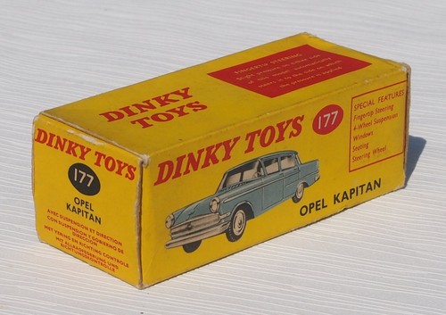 Opel kapitän dinky toys - kapitän, 177