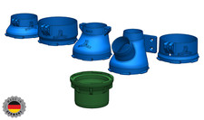 Absaugung Schnellwechselsystem