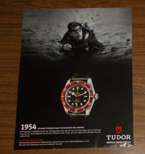Seltene werbung tudor heritage - seltene,
