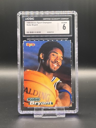 Kobe bryant cgc graded bravo - bryant,