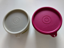 Tupperware 2x  1321 Julchen je 200 ml mit Deckel 733 grün + weiß Vorratsbeh. neu