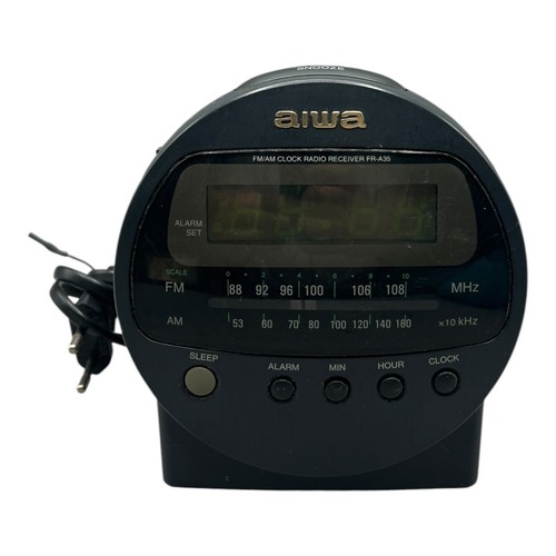 Aiwa clock radio - aiwa, fm/am