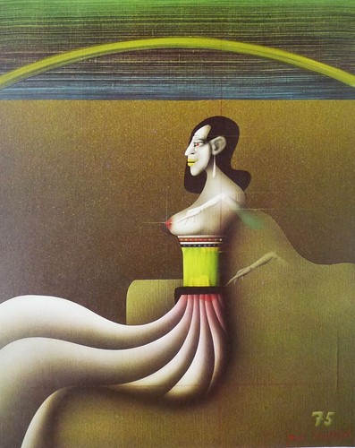 Paul wunderlich frau mit - paul, "