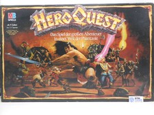 Hero Quest Brettspiel Game MB Spiele 1989 Rarität Vintage /R22F11