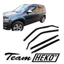 Windabweiser HEKO Passend Für Skoda Yeti 2009-2017 5-Türer 4-Tlg