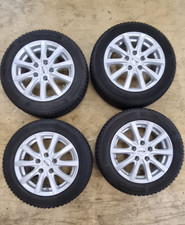 4x Winterkompletträder Platin Alufelgen 6Jx15H2 LK 5x112 ET45 KBA49567