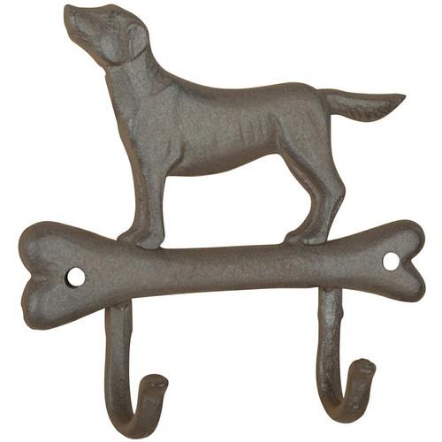 Doppel wandhaken hund auf - wandhaken,