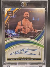 Panini WWE Immaculate Drew