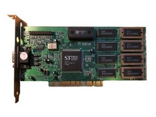 Sparkle Sp-325A Rev.A Grafikkarte S3 VIRGE Chipset tested and top ISA slot