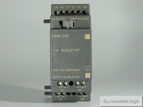 Siemens logo dm8 24r 6ed1 - logo!,