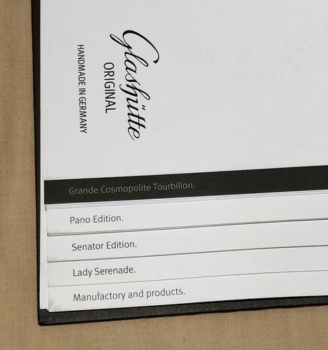 Glashütte 2012 master - glashÜtte,