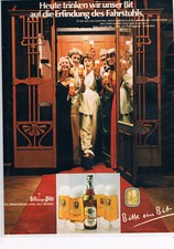 Bitburger Werbeanzeige Werbung Bitburger #8 NG