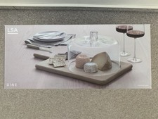 LSA Dine Käseglocke Und Eichenholzbrett