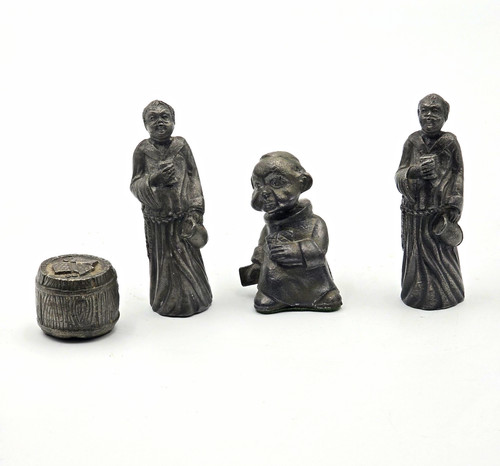 Vintage zinnfiguren 4er - vintage,
