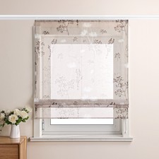 Transparent Raffrollo mit