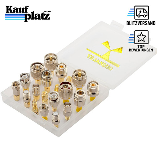 Koax adapter set typ - set,