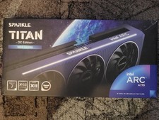 Intel Arc A770 SPARKLE  Titan OC 16GB GDDR6 Grafikkarte 1x HDMI 3x DP