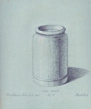 Gefäß Eimer Jugendstil Art