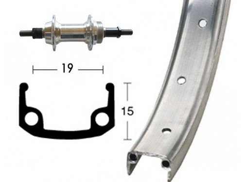 Bike parts hinterlaufrad - hinterlaufrad, 20"