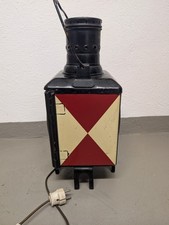 Bahnlampen, Zugschlussleuchte, Laterne, Lampe, Eisenbahn, Sammlerstück Vintage