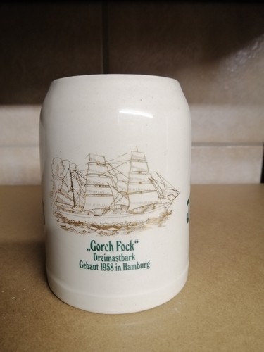 Jever bierkrug seidel keramik - seidel,