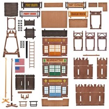 Playmobil Western Fort ACW Cowboy Erweiterung Ersatzteile 3419 3420 3773 3806