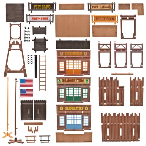 Playmobil western fort acw - playmobil,