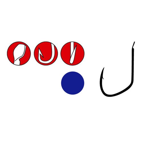 Gamakatsu 2210s blue hooks - gamakatsu, ls-2210s