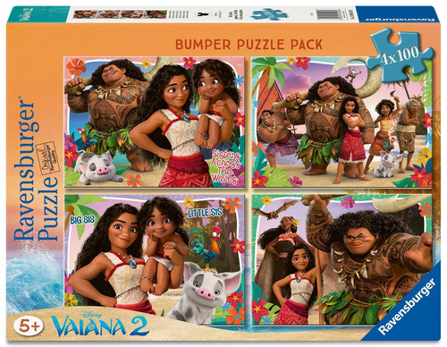 Kinderpuzzle 4x100 teile - kinderpuzzle,