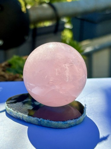 Rosenquarz kugel sphere - rosenquarz, |