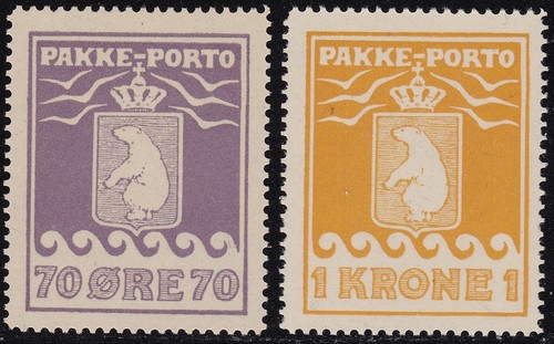 1930 grönland postpakete - grÖnland,,