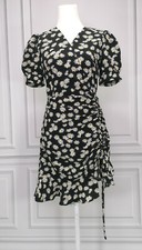 Neu Damen kurzarm Kleid