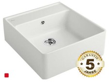 Villeroy & Boch Spülstein Einzelbecken Steam Grau Aufsatzspüle Keramikspüle