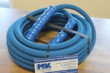 HD-Schlauch Lebensmittel 400 BAR - 10 Meter - 150°C 2SC DN10 AGR 3/8" GKS blau