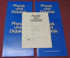 Physik und Didaktik 10. Jahrgang 1982 (4 Hefte)