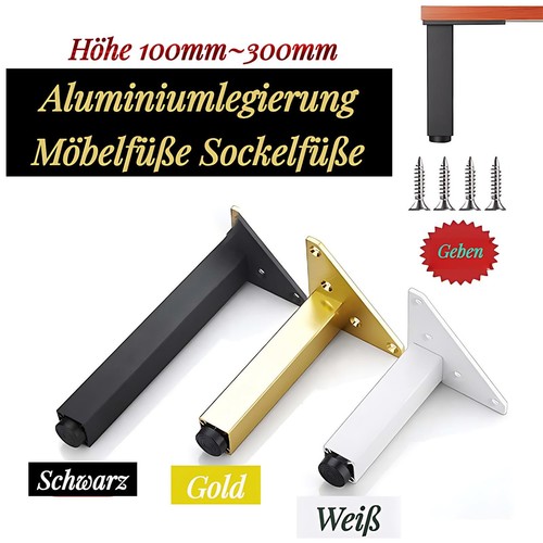 Alu möbelfüße sockelfüße - alu,