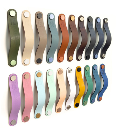 Leder schrankgriff - leder,