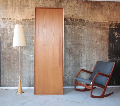 Vintage teak kleiderschrank - teak,