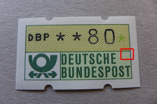 Bund automatenmarken 1 - bund,