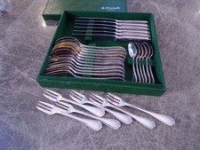 Christofle Modell MALMAISON Tafelbesteck 6 Personen 30 Teile versilbert TOP !