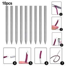 Stricknadel Leder Basteln