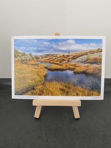 Postkarte hochebene bei - postkarte,