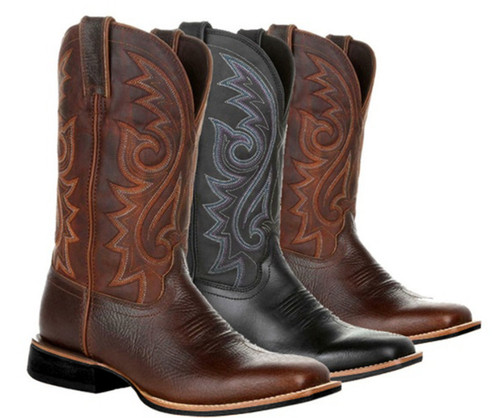 Hohe stiefel bestickt - hohe, stiefel,