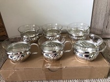 Tee-Tassen Set/Teeservice aus der DDR 6tlg.