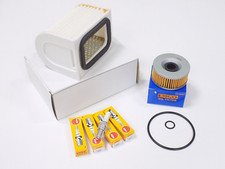 Wartungskit Yamaha XJ 600 (51J/3KM) ´84-91, Luftfilter Ölfilter Zündkerze