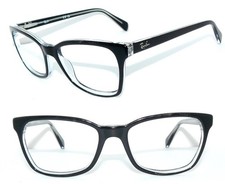 RAY BAN BRILLE SCHWARZ TRANSPARENT RB 5362 2034 GESTELL 5255 FASSUNG 5428 ETUI