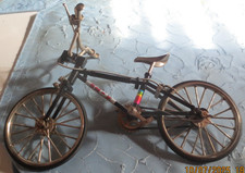 1:9 Fahrrad Modell Fahrrad BMX Rad schwarz Metall