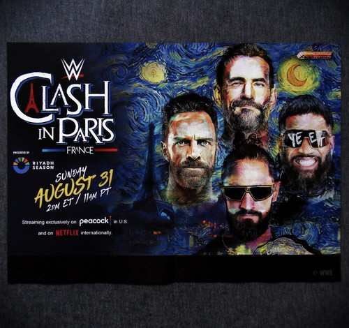 Poster clash paris 2025 - poster,