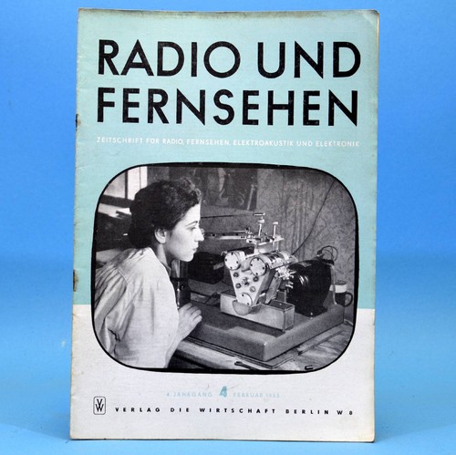 Ddr radio und fernsehen 1955 - ddr, 4